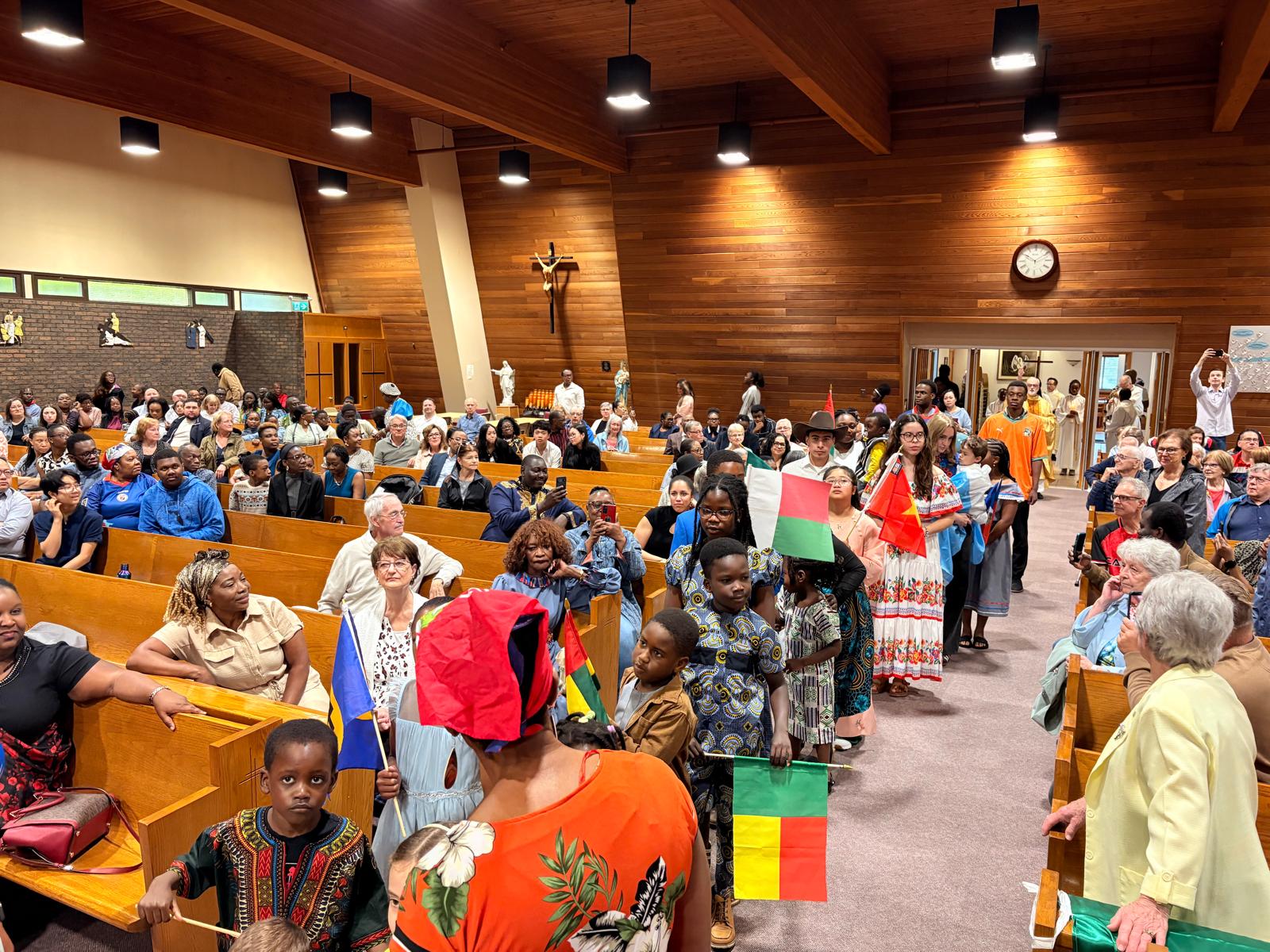Messe des Nations du 7 juin 2026 à l'église du Précieux-Sang